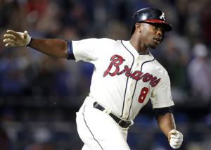 Atlanta Braves' Justin Upton