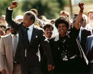 Nelson and Winnie Mandela