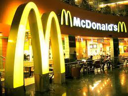 McDonalds store and logo