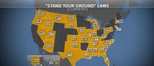 Stand Your Ground Laws Map