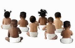 babies of various ethnicities