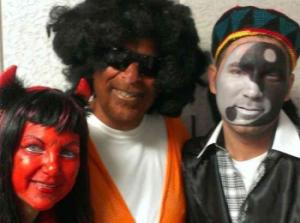 Is it appropriate to dress in blackface costumes for Halloween imitating any racial or ethnic group?