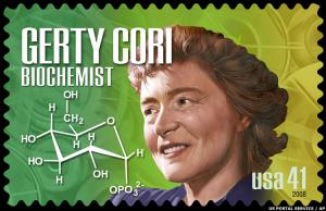 Gerty Radnitz Cori stamp artwork