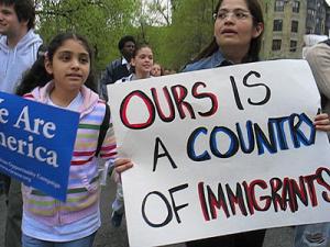 protesters for immigration reform